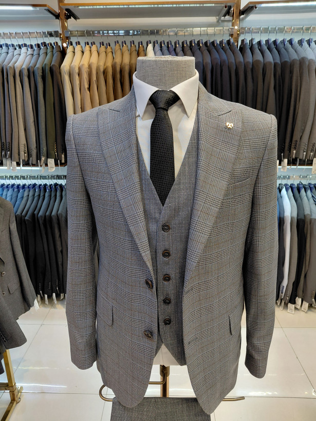 کت و شلوار 2PS کمبین 3 رنگ کد 100026